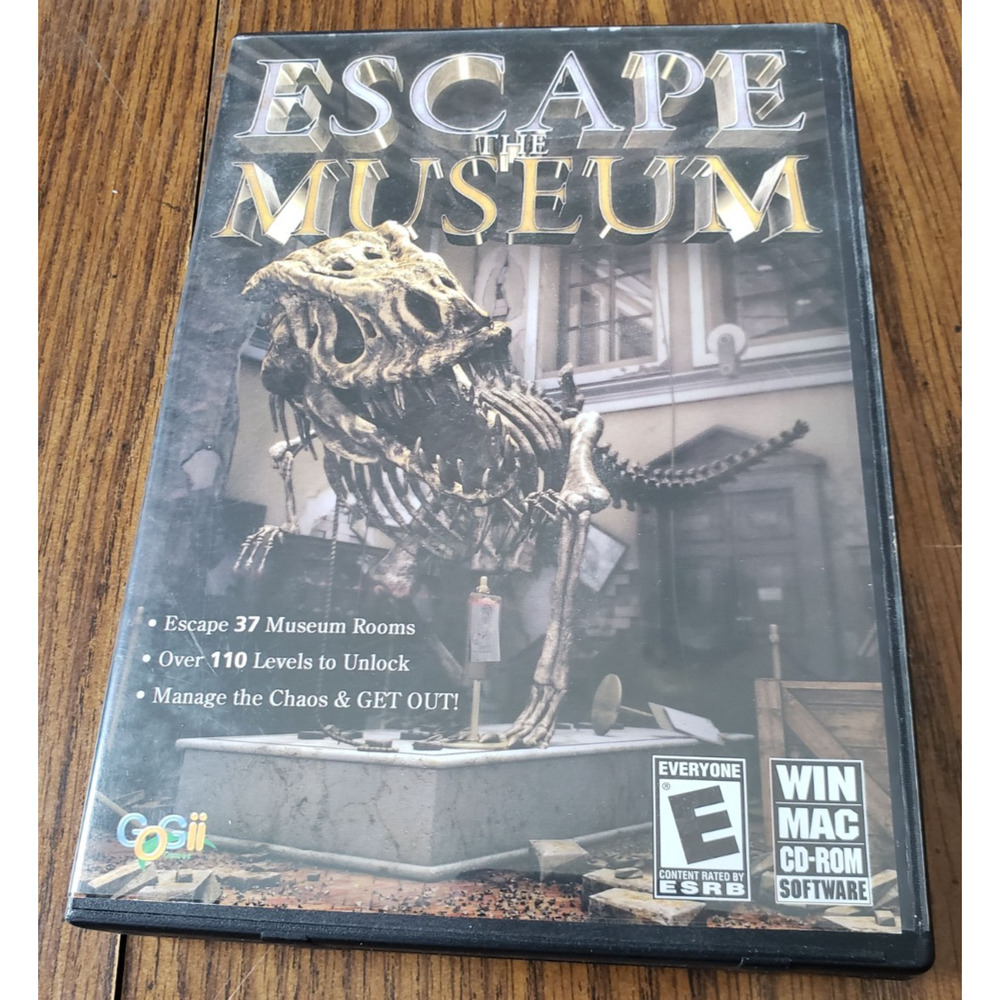Escape the Museum Windows Mac CD-Rom Puzzle Game